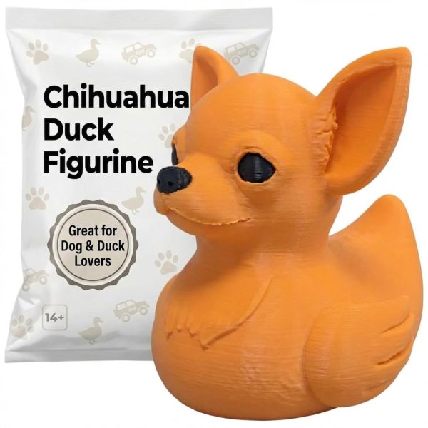 Canard Chihuahua orange — article possible de la Boîte mystère
