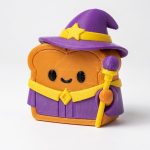 Court Wizard Toast Collectible Figurine - Unique Desk Decor for Adults – 3D Printed in Canada