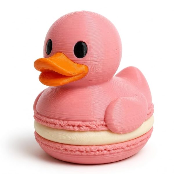 Figurine de canard macaron