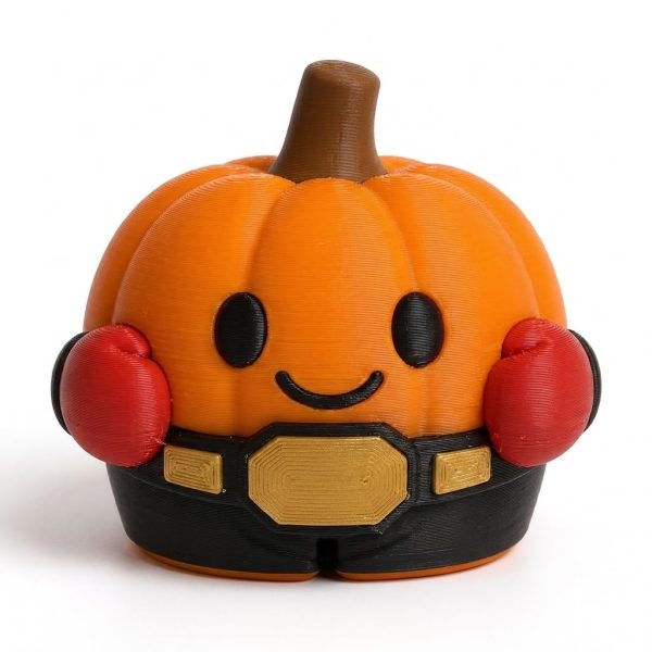 Mma Fighter Pumpkin Figurine