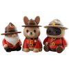 Ensemble de figurines policier monté canadien