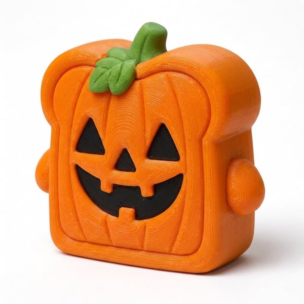Jack-O-Lantern Toast Figurine