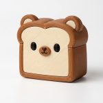 Brown Bear Toast Collectible Figurine - Unique Desk Decor for Adults – 3D Printed in Canada