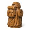 Figurine sculptée bois Sentier nordique