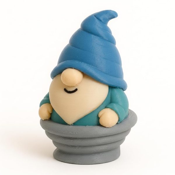 Figurine de gnome tornade