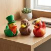 Lot de figurines de canards mythologiques à collectionner