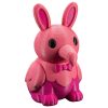 Ensemble figurines de collection Lapin Flamant rose