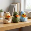 Ensemble de figurines Canard alpaga