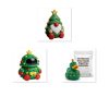Lot de figurines gnome, robot et canard de Noël