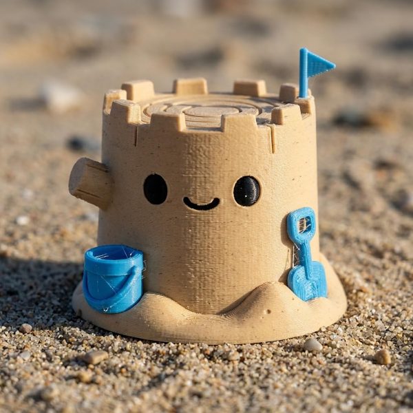 Sandcastle Tree Stump Figurine