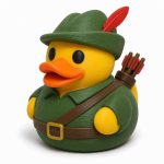 Fletcher Duck Collectible Figurine - Heritage Shelf Decor for Adults – 3D Printed in Canada — 3D Printed Ducks by 3DCentral