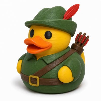 Fletcher Duck Collectible Figurine - Heritage Shelf Decor for Adults – 3D Printed in Canada