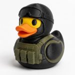 SAS Operator Duck Collectible Figurine - Unique Desk Decor for Adults – 3D Printed in Canada