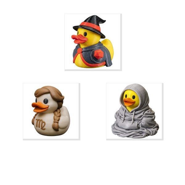 Game Master Duck Figurine Bundle