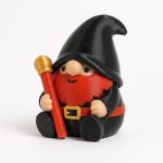Inverted Gnome Collectible Figurine - Quirky Desk Decor for Adults – 3D Printed in Canada