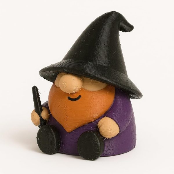 Figurine de gnome sorcière