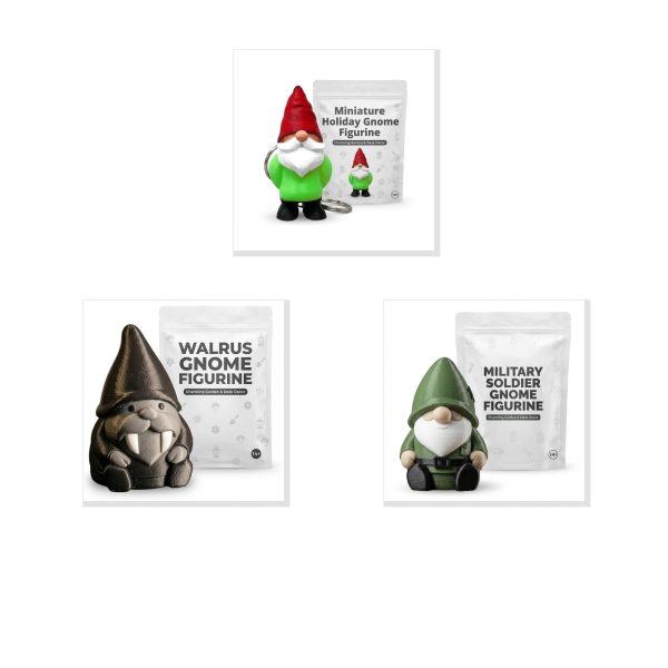 Ensemble de figurines de collection Lutins des Fêtes