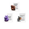 Lot de canards animaux écureuil et hippopotame