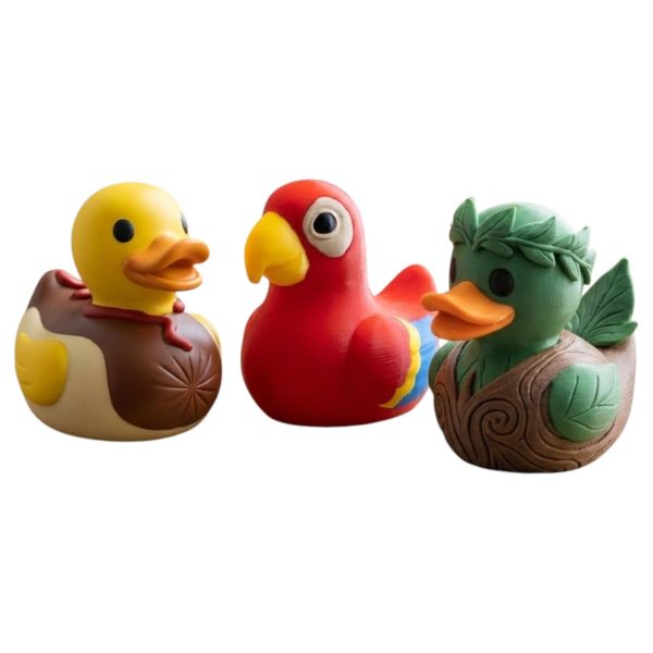 Ensemble de figurines de canard