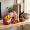 Ensemble de figurines canards effrontés