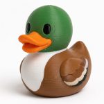Indian Runner Duck Collectible Figurine - Unique Desk Decor for Adults – 3D Printed in Canada