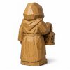Lampe au crépuscule sculptée façon bois