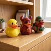Ensemble de figurines Canard diable du zodiaque