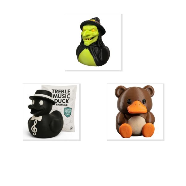Witch Duck Figurine Bundle