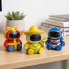 Ensemble de figurines de robots variés
