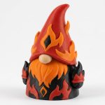 Ifrit Gnome Buddy Collectible Figurine - Unique Desk Decor for Adults – 3D Printed in Canada