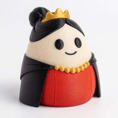 Opera Singer Eggling Collectible Figurine - Unique Desk Decor for Adults – 3D Printed in Canada