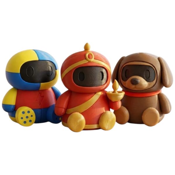 Robot Collectible Figurine Bundle