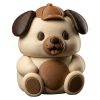 Ensemble de 3 figurines d'oursons de collection