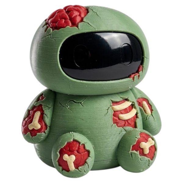 Zombie Robot Figurine