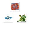 Ensemble de figurines de dragon de collection