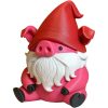 Ensemble de figurines de gnomes rigolos