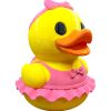 Lot de figurines Canard tuque de Noël, panthère et ballerine