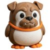 Lot de figurines canard bouledogue