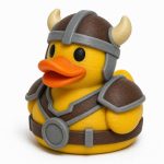 Barbarian Duck Collectible Figurine - Fantasy Warrior Desk Decor for Adults – 3D Printed in Canada