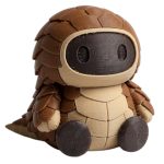 Pangolin Robot Collectible Figurine - Scaled Armored Mech with Overlapping Plates Desk Decor for Adults - 3D Printed in Canada