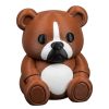 Lot de figurines canard chien boxeur
