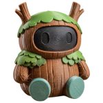 Redwood Robot Collectible Figurine - Unique Desk Decor for Adults – 3D Printed in Canada