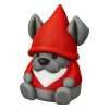 Ensemble de gnomes races de chiens