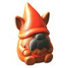 Ensemble de gnomes races de chiens