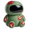 Ensemble de figurines de robots steampunk de collection