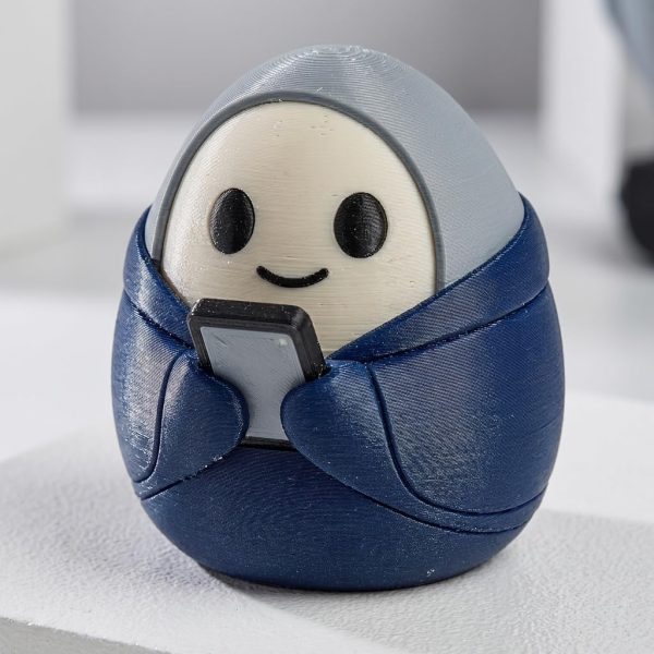 Doomscrolling Eggling Figurine