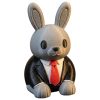 Ensemble de figurines Canard homme d'affaires