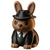 Ensemble de figurines de lapins culture pop