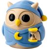 Ensemble de figurines chat-hibou de collection