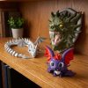 Ensemble de figurines de dragon chauve-souris